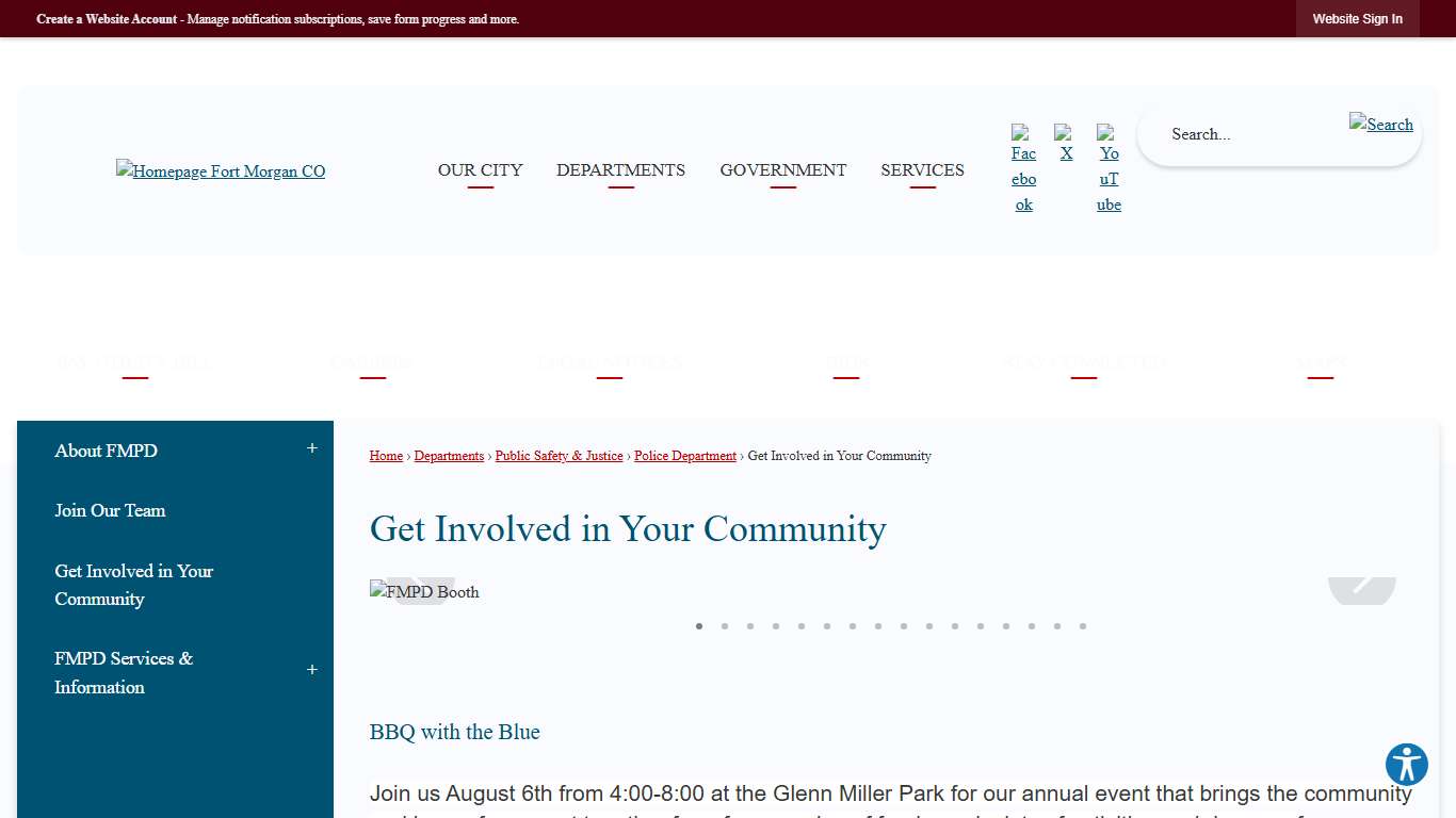 Get Involved in Your Community | Fort Morgan, CO